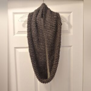 Gray infinity scarf